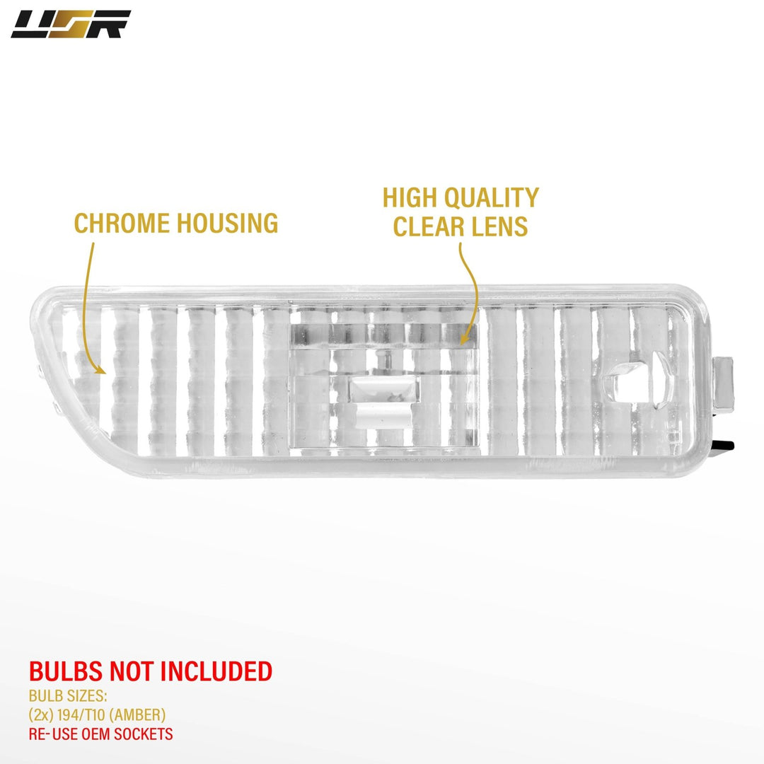 1999-2004 Volkswagen Golf / Jetta 4 P4E Clear Lens Front Bumper Side Marker Light