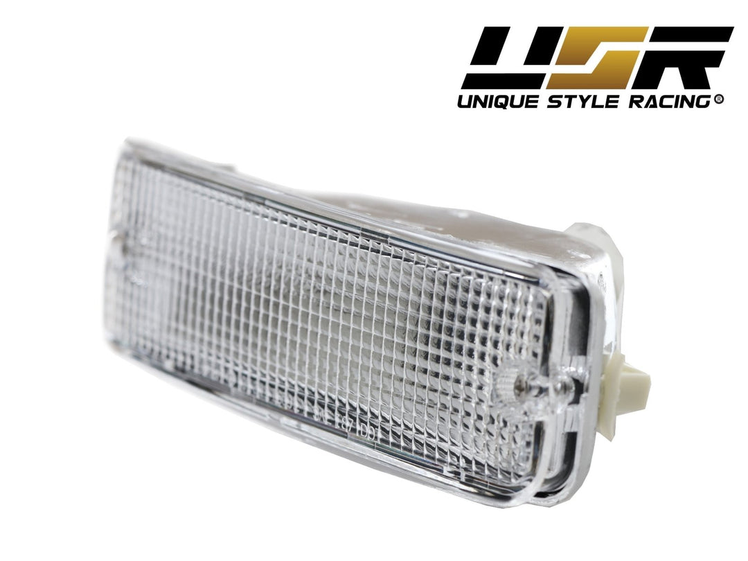 1990 - 1991 Toyota 4Runner / 1989 - 1995 Toyota Pick Up Front Clear Bumper Turn Signal Lights