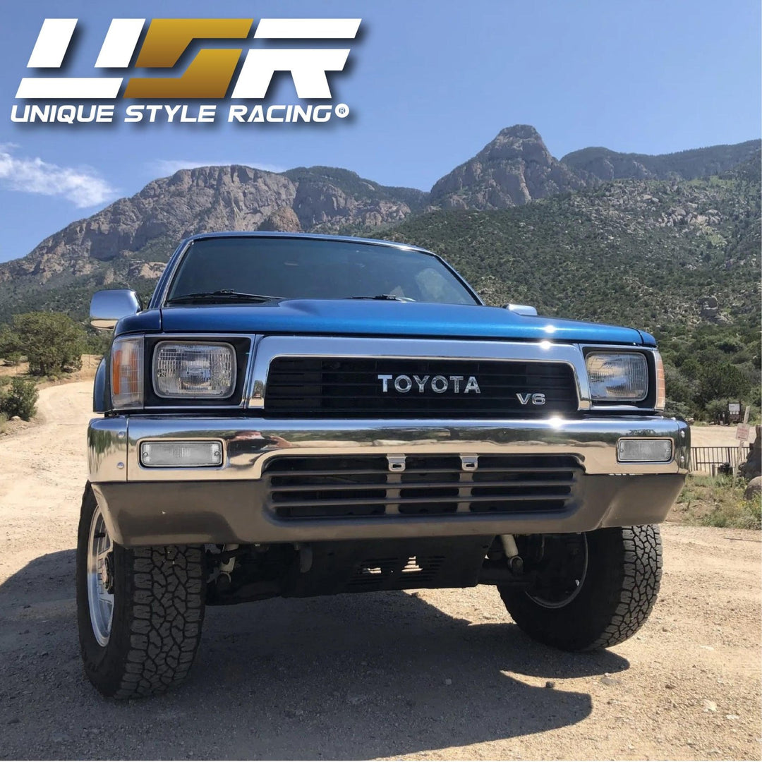 1990 - 1991 Toyota 4Runner / 1989 - 1995 Toyota Pick Up Front Clear Bumper Turn Signal Lights