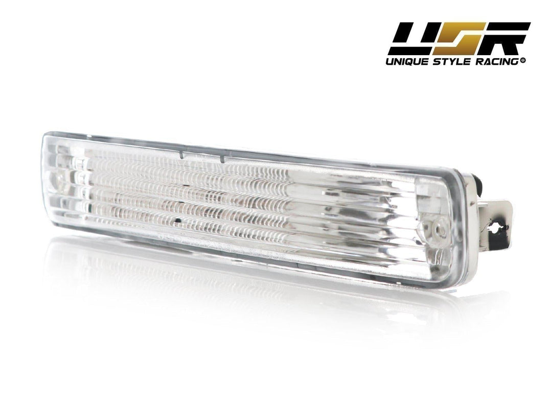 1991 - 1997 Toyota Land Cruiser / 1996 - 1997 Lexus LX450 Clear Front Bumper Turn Signal Lights