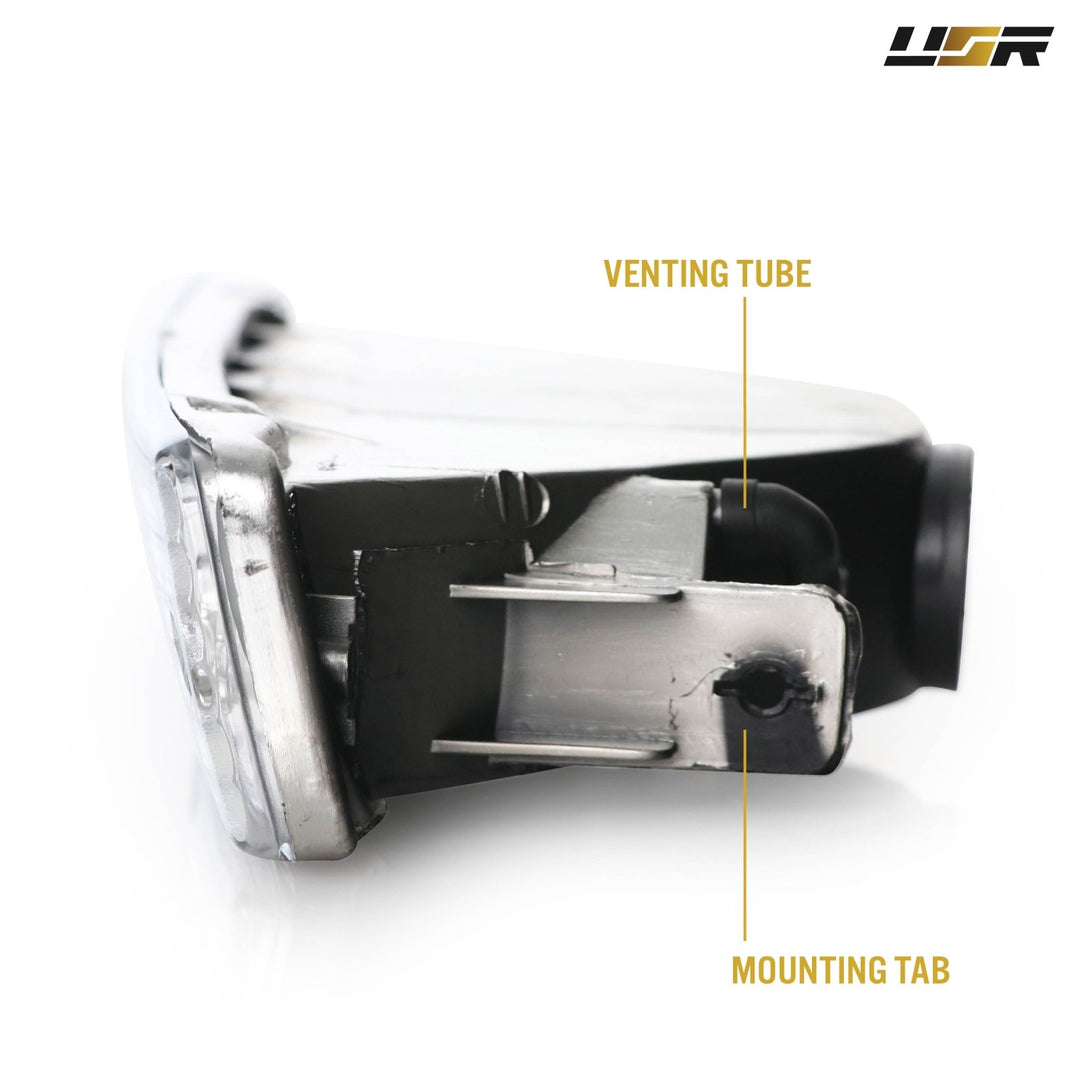 1991 - 1997 Toyota Land Cruiser / 1996 - 1997 Lexus LX450 Clear Front Bumper Turn Signal Lights