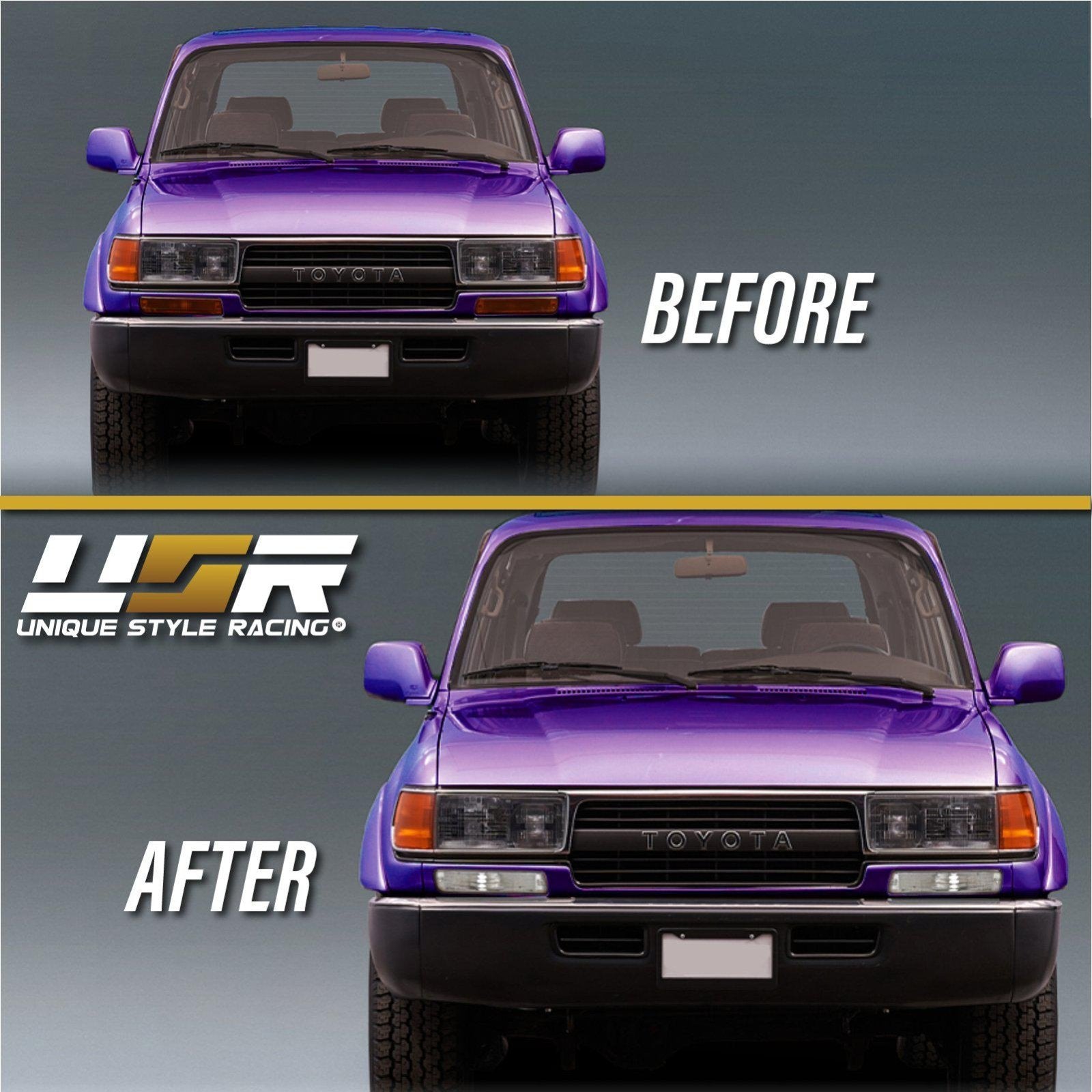 1991-1997 Toyota Land Cruiser & 1996-1997 Lexus LX450 Clear Front