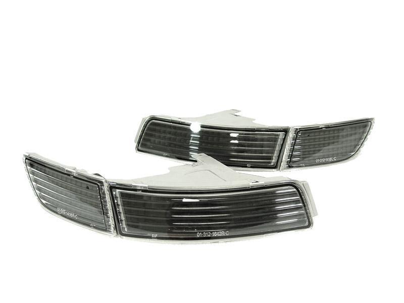1991 - 1995 Toyota SW20 MR2 MR2 Crystal Style Lens Clear or Black Bumper 4 Pieces Turn Signal Lights