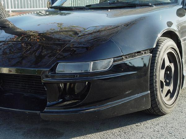 1991 - 1995 Toyota SW20 MR2 MR2 Crystal Style Lens Clear or Black Bumper 4 Pieces Turn Signal Lights