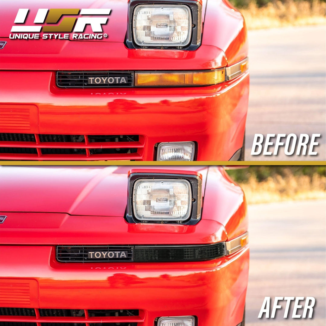 1989 - 1992 Toyota Supra Mk.3 Clear or Smoke Bumper Signal Lights