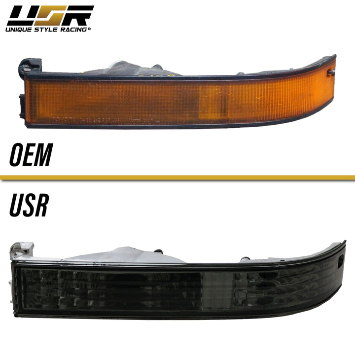 1989 - 1992 Toyota Supra Mk.3 Clear or Smoke Bumper Signal Lights
