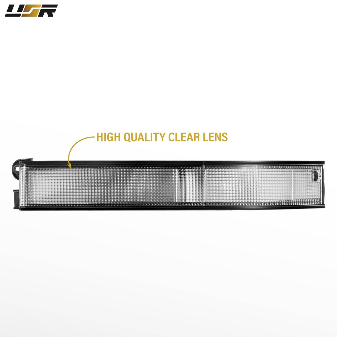 1989 1990 1991 1992 Toyota Supra OE Frosted Amber, Clear or Smoked Lens Bumper Lights

#lens-color_clear-lens