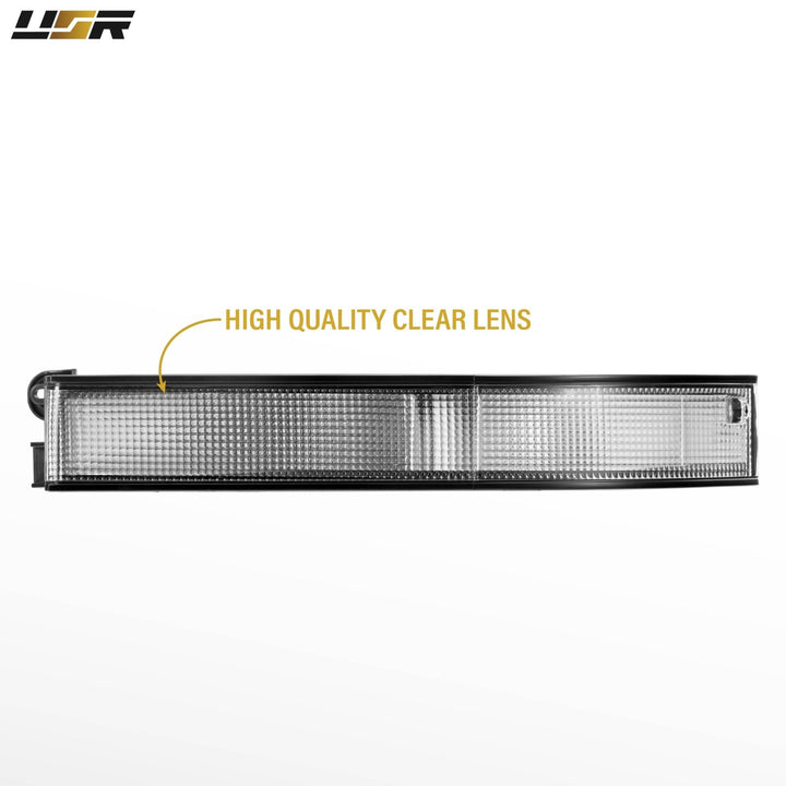 1989 1990 1991 1992 Toyota Supra OE Frosted Amber, Clear or Smoked Lens Bumper Lights

#lens-color_clear-lens