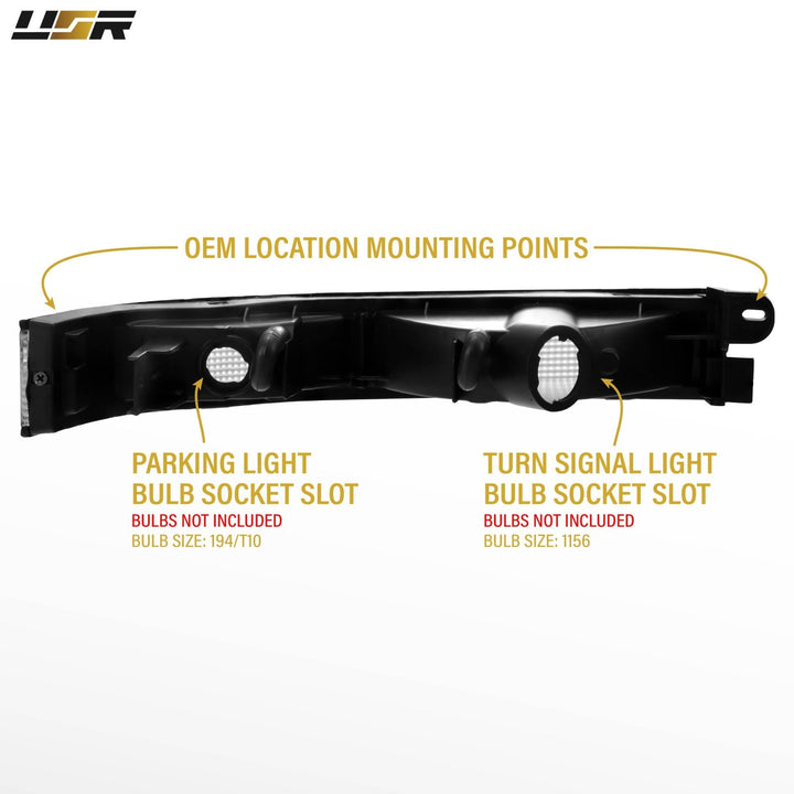 1989 1990 1991 1992 Toyota Supra OE Frosted Amber, Clear or Smoked Lens Bumper Lights

#lens-color_clear-lens