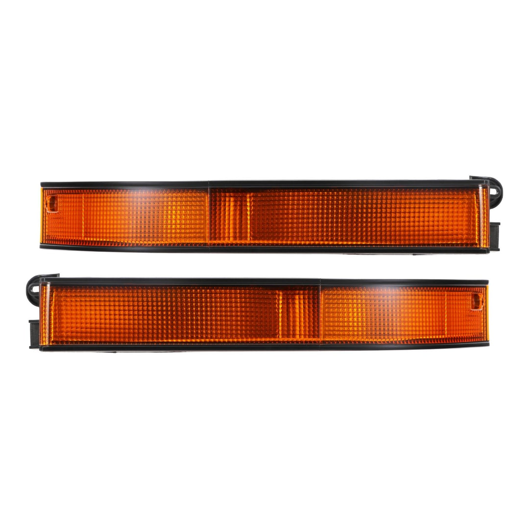 1989 1990 1991 1992 Toyota Supra OE Frosted Amber, Clear or Smoked Lens Bumper Lights

#lens-color_amber-lens