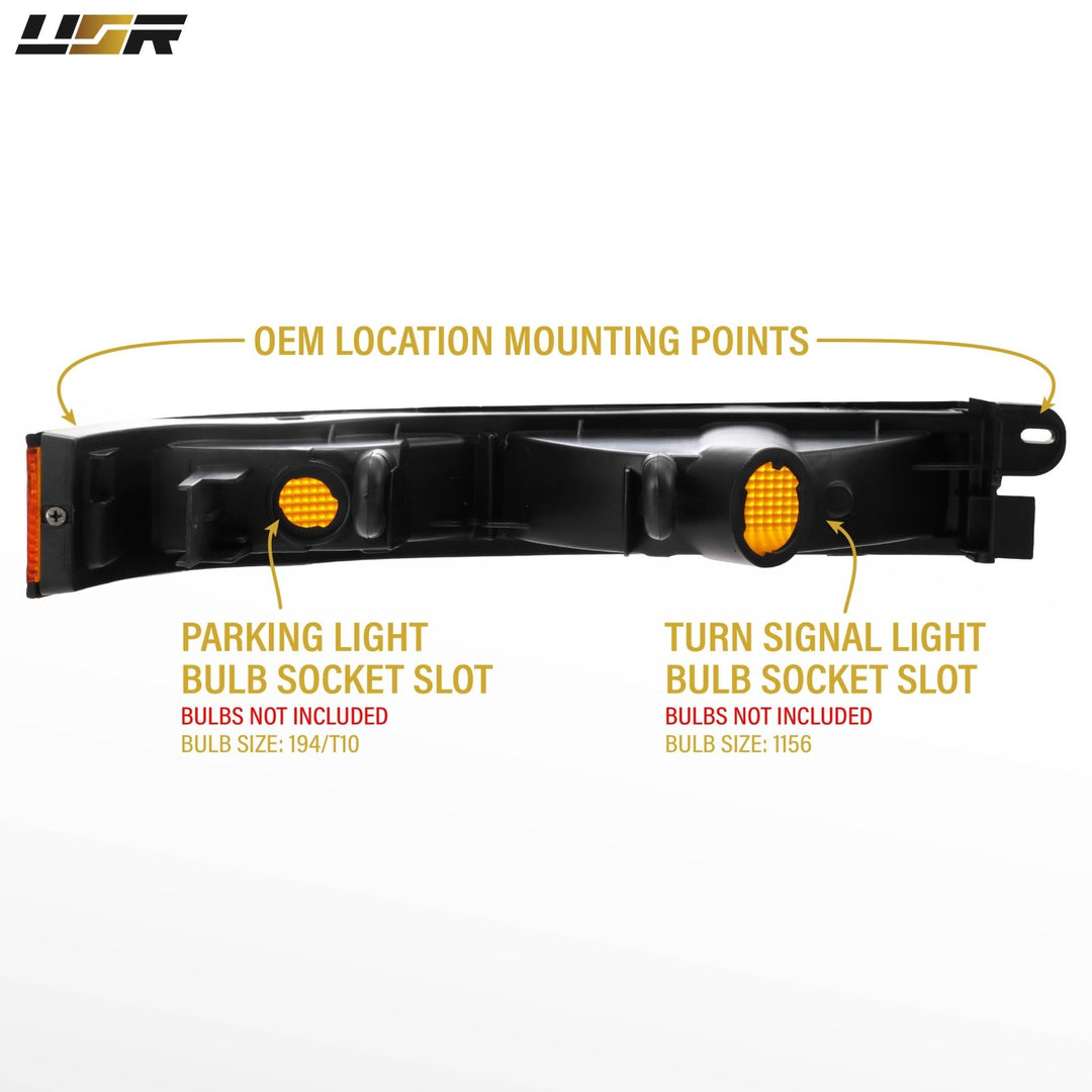 1989 1990 1991 1992 Toyota Supra OE Frosted Amber, Clear or Smoked Lens Bumper Lights

#lens-color_amber-lens