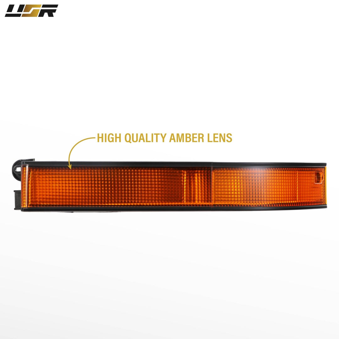 1989 1990 1991 1992 Toyota Supra OE Frosted Amber, Clear or Smoked Lens Bumper Lights

#lens-color_amber-lens
