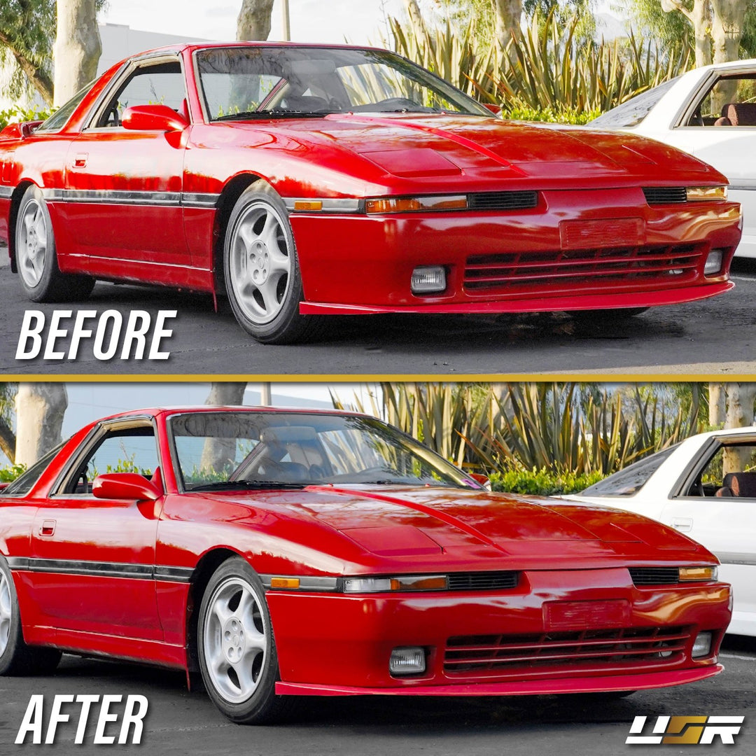 1989 1990 1991 1992 Toyota Supra OE Frosted Amber, Clear or Smoked Lens Bumper Lights

#lens-color_euro-style