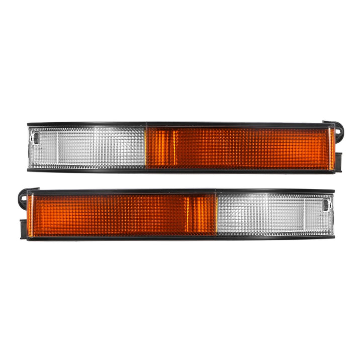 1989 1990 1991 1992 Toyota Supra OE Frosted Amber, Clear or Smoked Lens Bumper Lights

#lens-color_euro-style