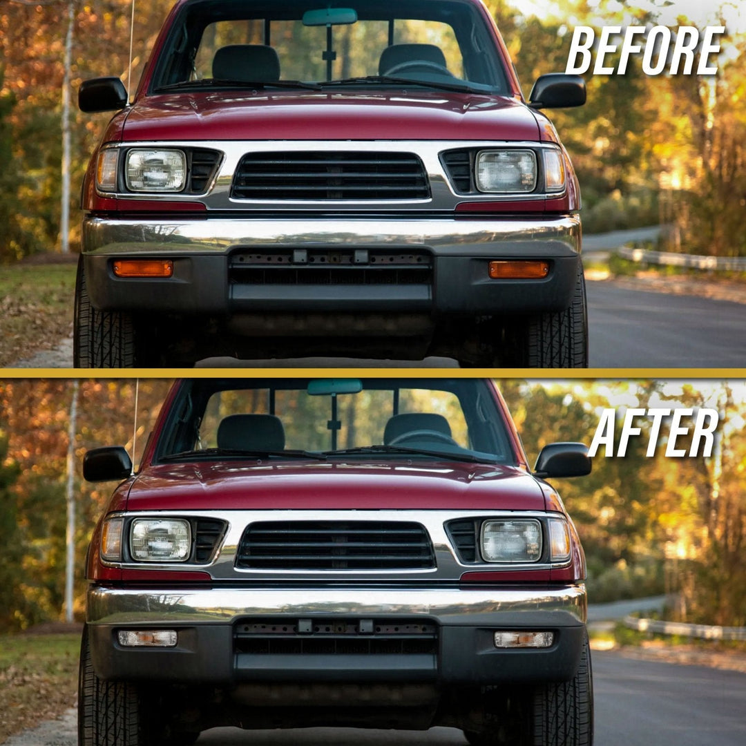 1995 - 1997 Toyota Tacoma Clear Bumper Signal Lights