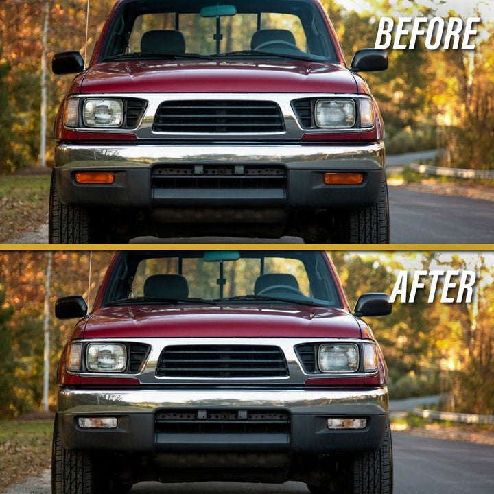1995 - 1997 Toyota Tacoma Clear Bumper Signal Lights