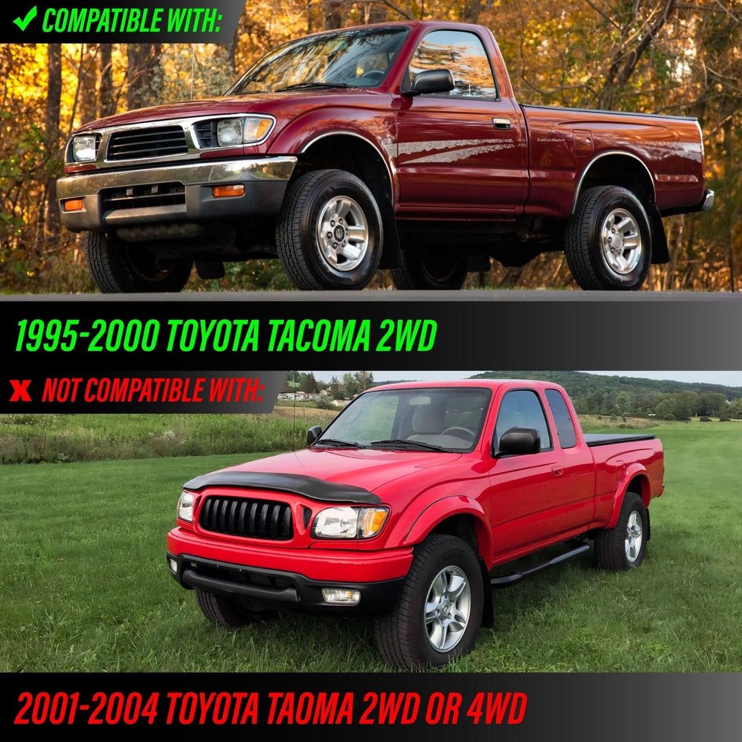 1995 - 1997 Toyota Tacoma Clear Bumper Signal Lights