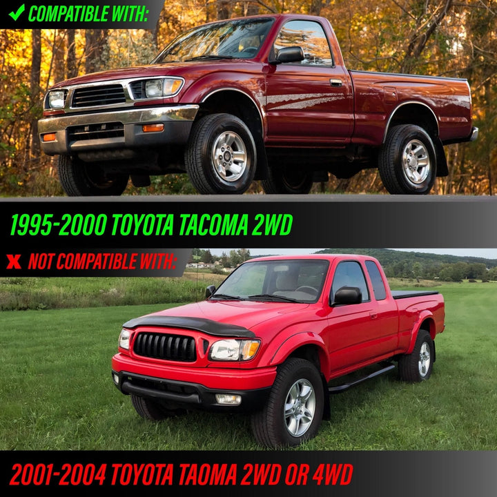 1995 - 1997 Toyota Tacoma Clear Bumper Signal Lights
