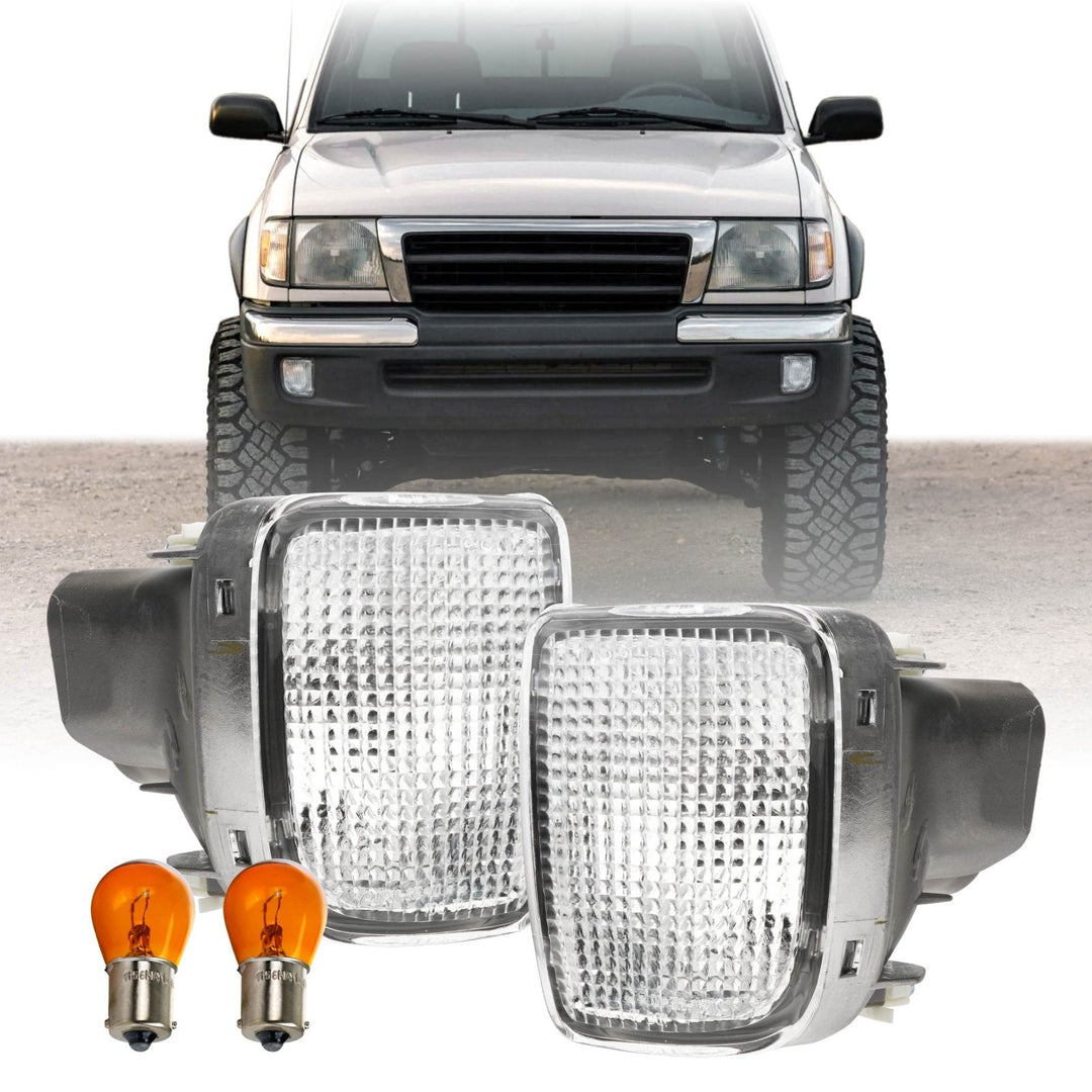 1998 - 2000 Toyota Tacoma 4WD & Tacoma 2WD PreRunner JDM Clear Bumper Signal Light