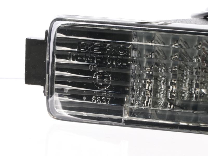 1990 - 1992 VW Golf / GTI / Jetta A2 Mk2 Crystal Smoke Lens Front Bumper Signal Light