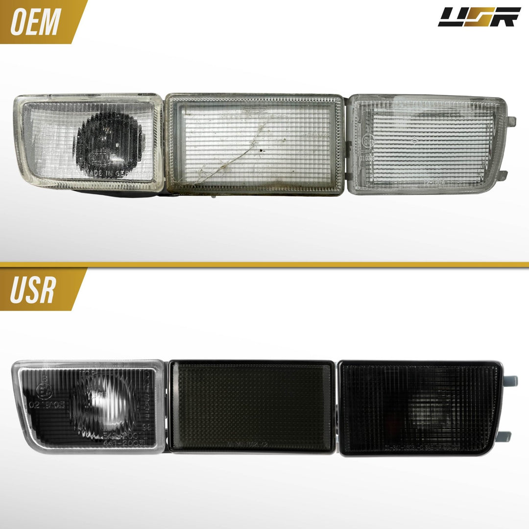 1993 - 1999 Volkswagen Jetta / Golf / GTI Mk.3 Smoke Lens Projector Fog Lights