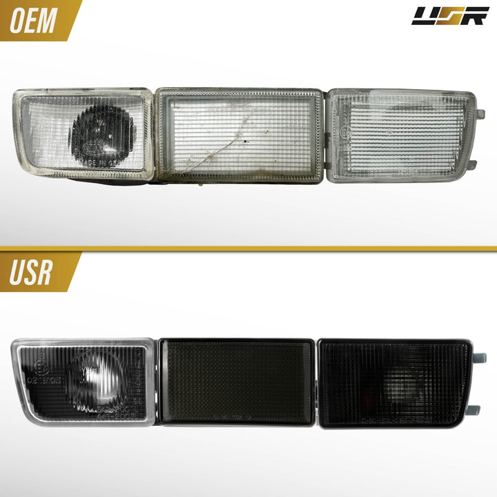1993 - 1999 Volkswagen Jetta / Golf / GTI Mk.3 Smoke Lens Projector Fog Lights