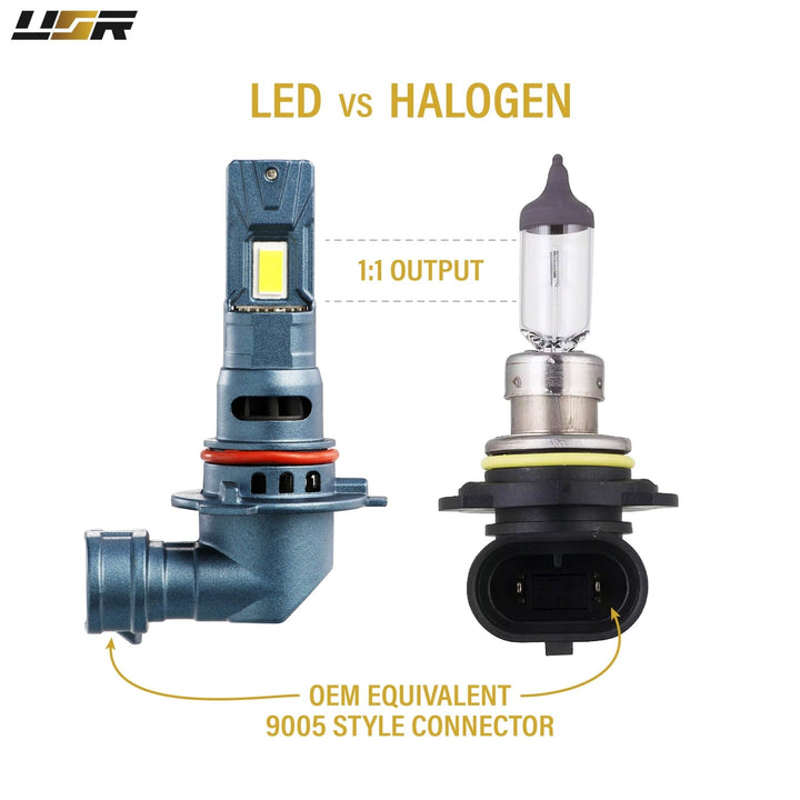 LED Headlight Bulbs H1, H3, H4, H7, H10, H11, 9004, 9005, 9007
#bulb-size_9005