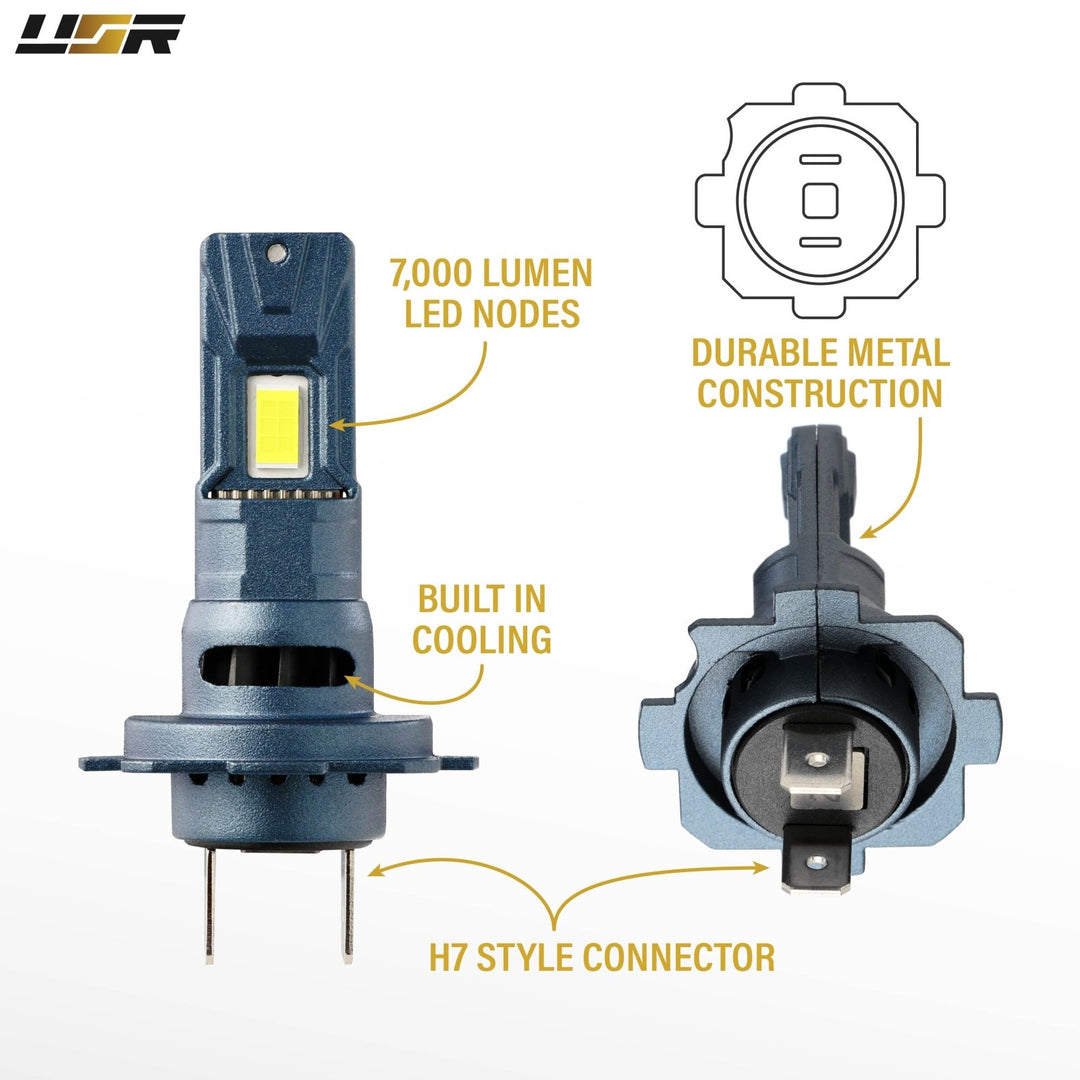 LED Headlight Bulbs H1, H3, H4, H7, H10, H11, 9004, 9005, 9007
#bulb-size_h7