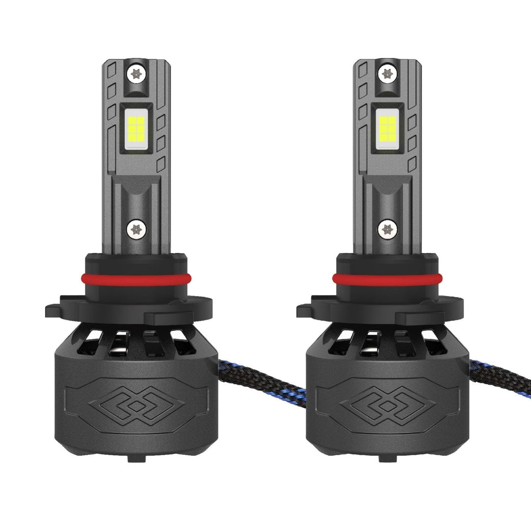 White LED 6000K Headlight 9006 Bulbs Set