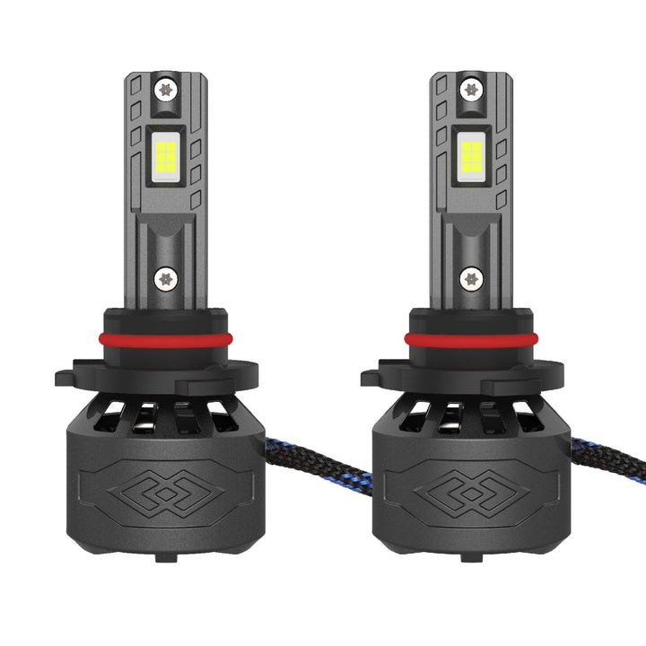White LED 6000K Headlight 9006 Bulbs Set