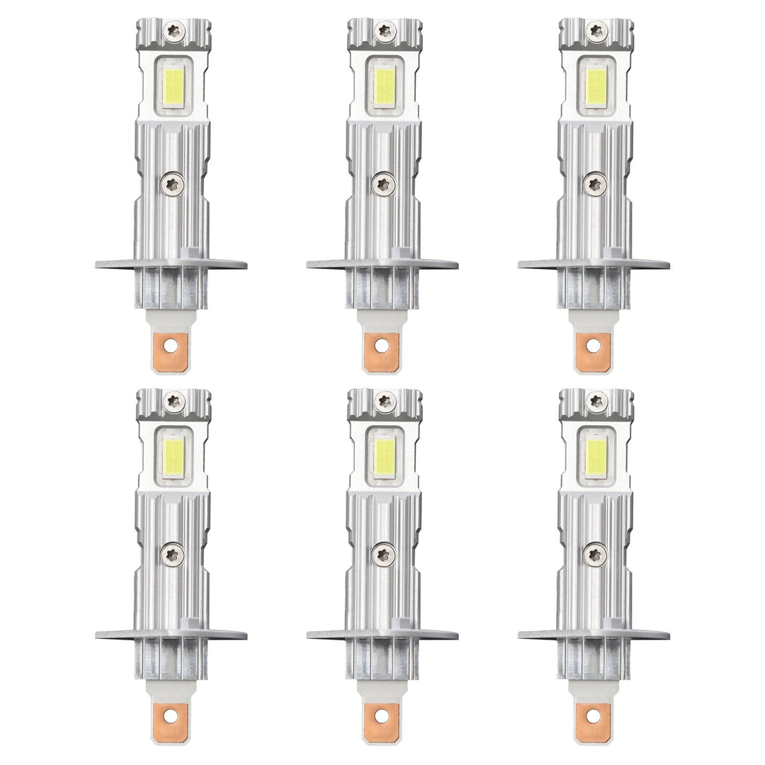 White LED 6000K H1 Bulbs Set