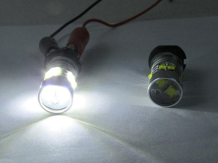 2012 - 2015 BMW F30 / F31 3 Series Halogen Headlights DRL Daytime Running Light PW24W White LED Bulbs