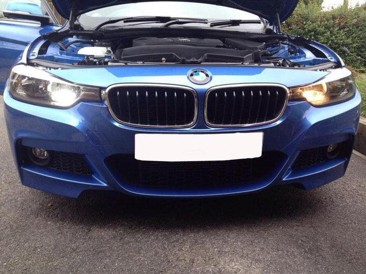 2012 - 2015 BMW F30 / F31 3 Series Halogen Headlights DRL Daytime Running Light PW24W White LED Bulbs