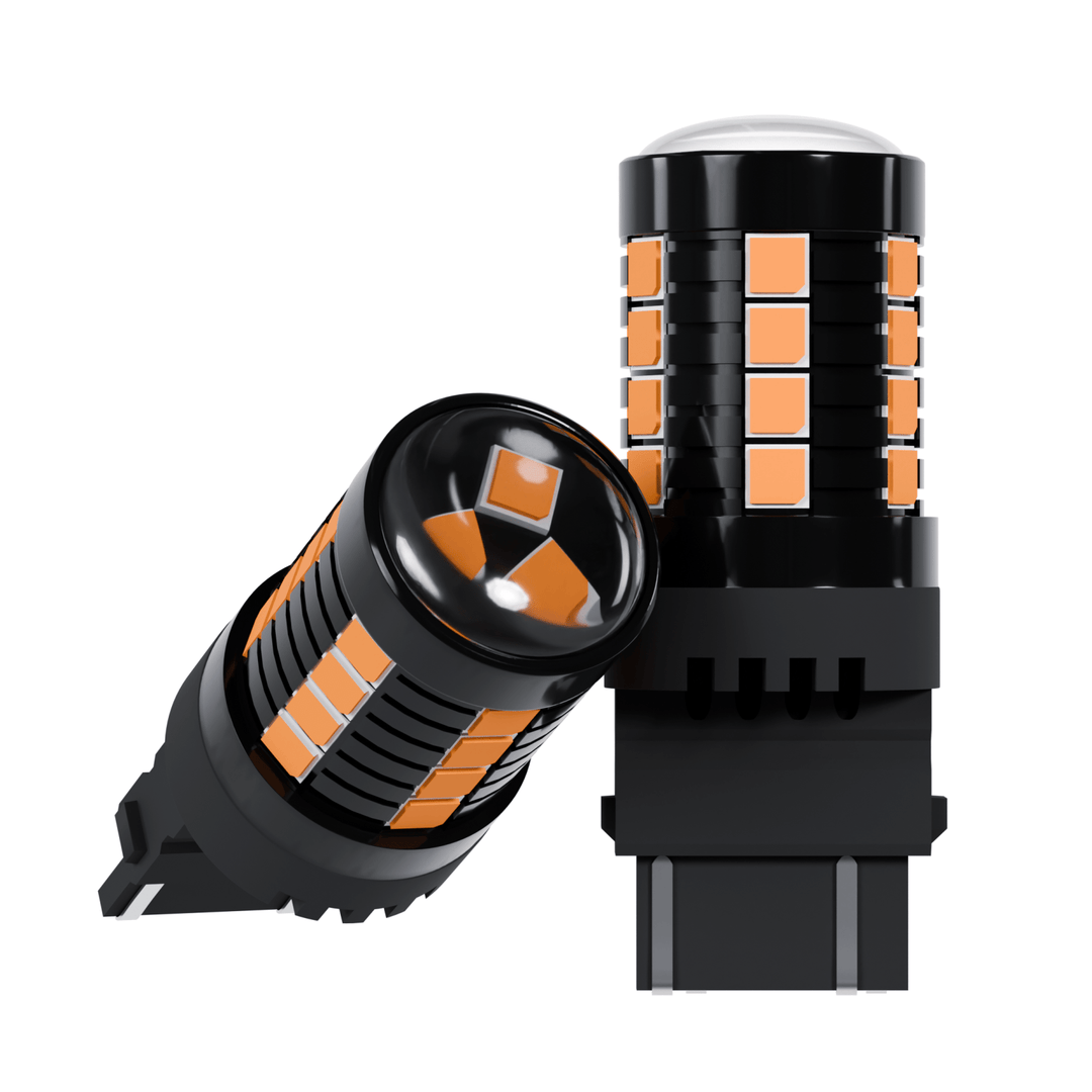 Red or Amber LED 3157 Polarity Insensitive Bulbs
#quantity_2pcs-amber