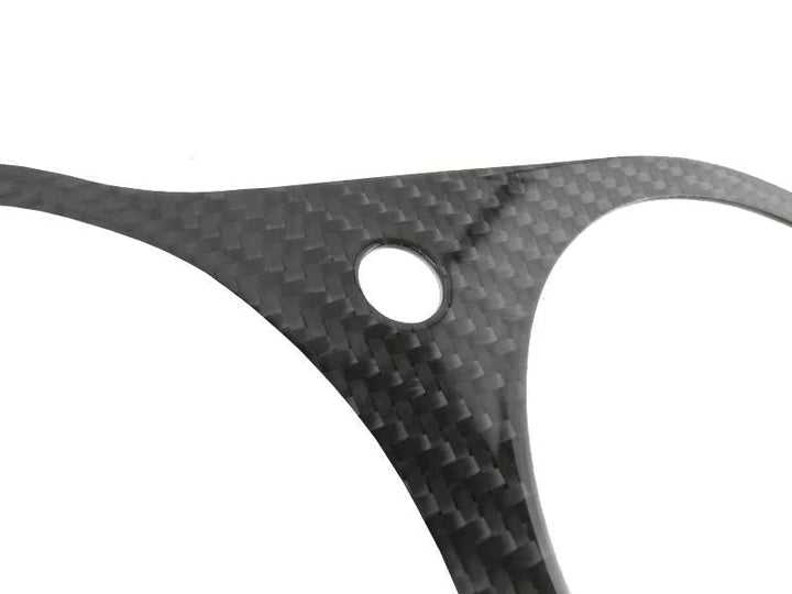 2002 - 2005 Honda Civic Si Real Black Carbon Fiber Gauge Bezel For Instrument Cluster