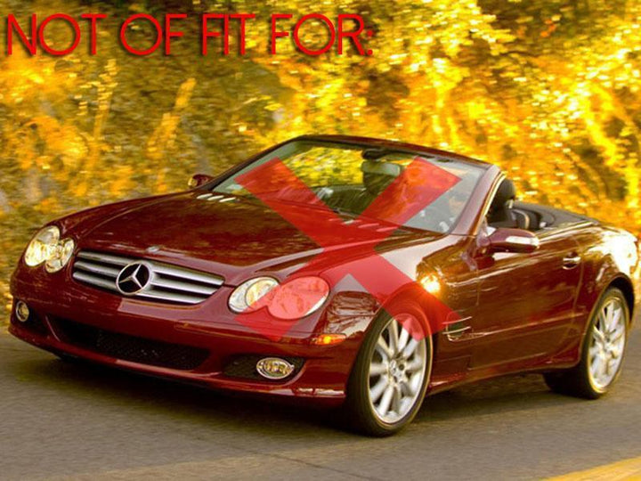 2003-2006 Mercedes SL Class R230 With Sport Pkg. & AMG SL55 / SL65 Glass Projector Fog Light