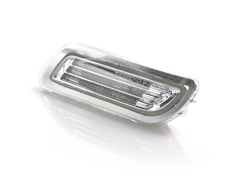 1998-2002 Mercedes CLK Class W208 DEPO Light Bar LED Clear or Smoke Front Bumper Side Marker Light