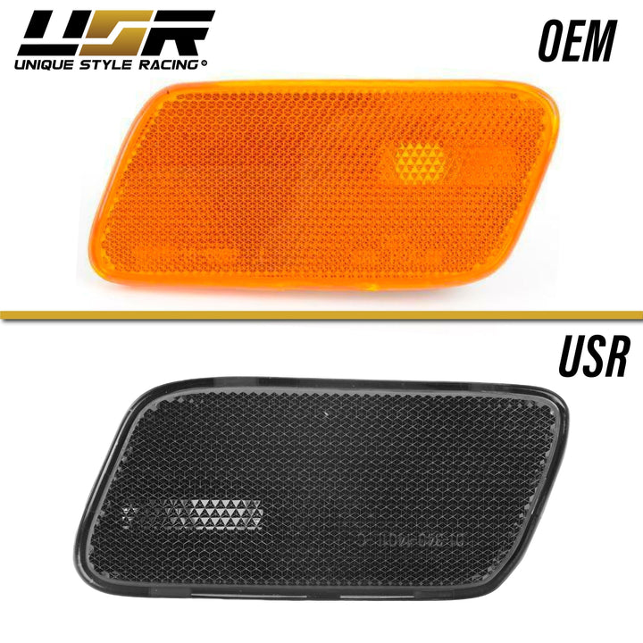 1996-2002 Mercedes E Class W210 Clear or Smoke Front Bumper Side Marker Light - Made by DEPO