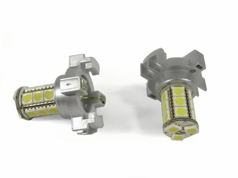 PY24W No Error Amber or White LED Turn Signal Light Replacement Bulbs
