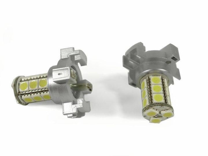 PY24W No Error Amber or White LED Turn Signal Light Replacement Bulbs