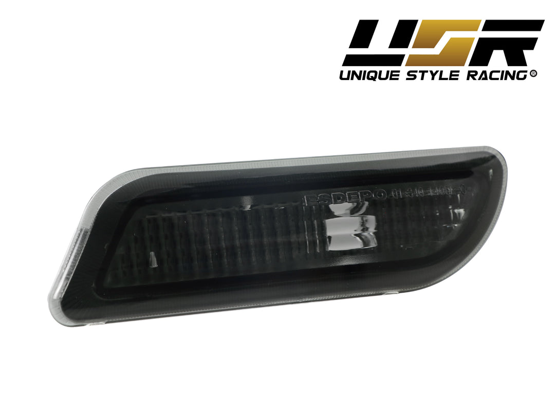 1998-2002 Mercedes CLK Class W208 Clear or Smoke Front Bumper Side Marker Light - Made by DEPO