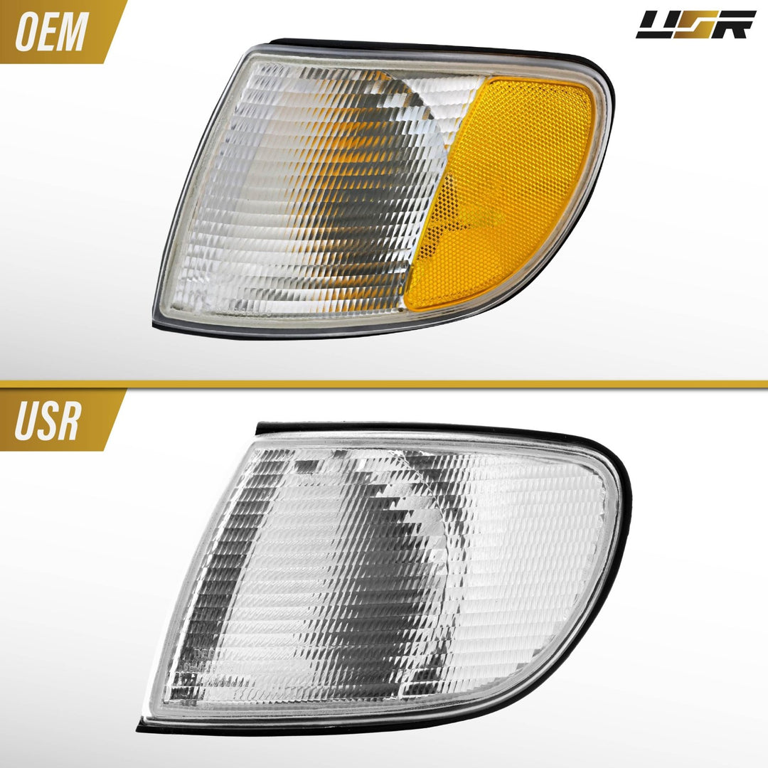 1995-1997 Audi A6 / S6 All Clear Lens Corner Signal Lights