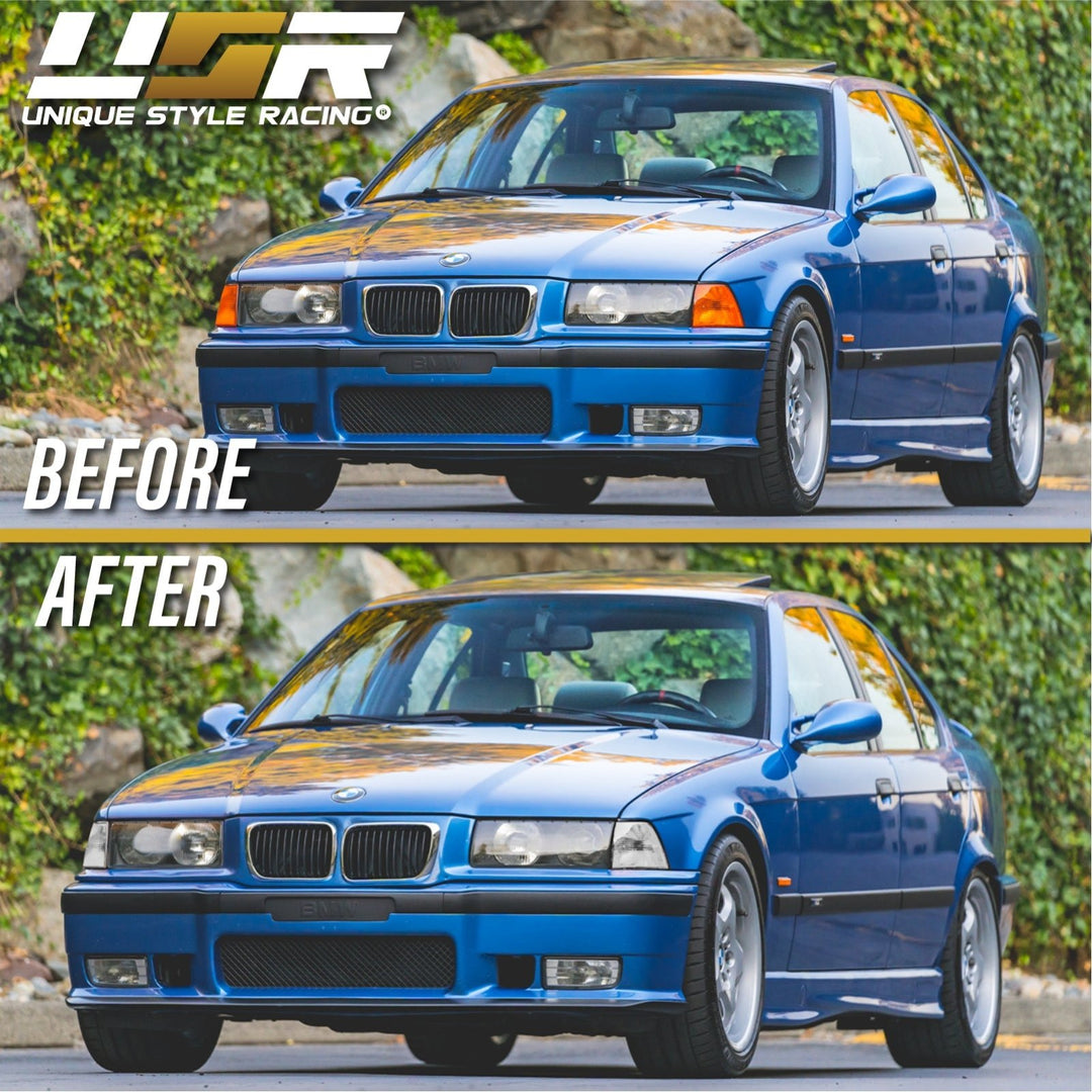 1992-1999 BMW E36 3 Series 3D / 4D Sedan Euro Clear or Smoke Lens Corner Lights

#lens-color_clear-lens
