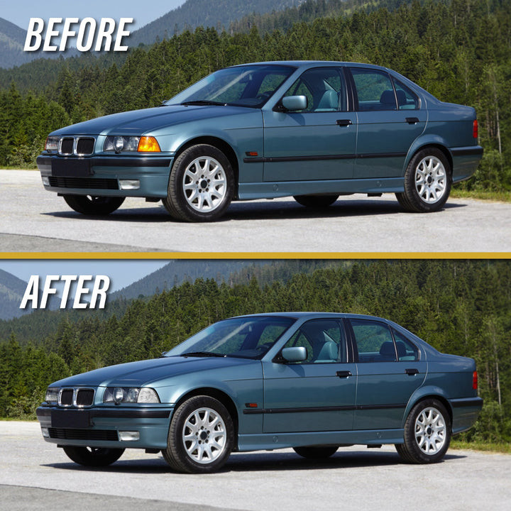 1992-1999 BMW E36 3 Series 3D / 4D Sedan Euro Clear or Smoke Lens Corner Lights

#lens-color_clear-lens-with-led-bulbs