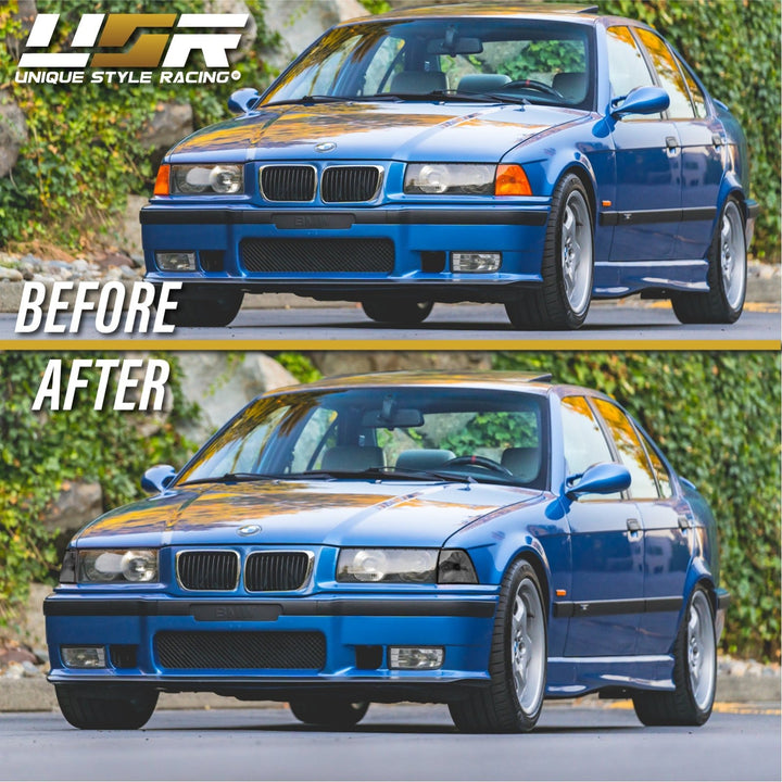 1992-1999 BMW E36 3 Series 3D / 4D Sedan Euro Clear or Smoke Lens Corner Lights

#lens-color_smoke-lens