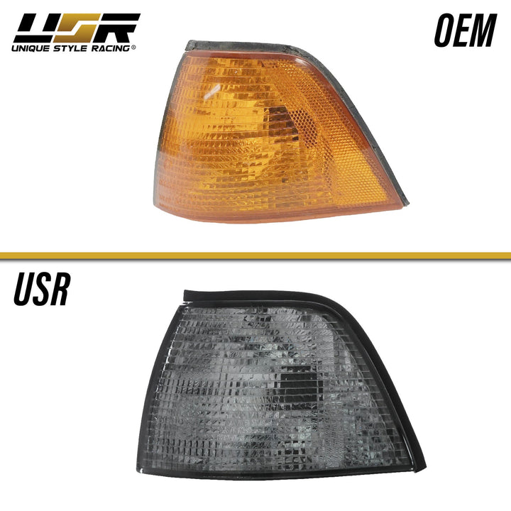 1992-1999 BMW E36 3 Series 3D / 4D Sedan Euro Clear or Smoke Lens Corner Lights

#lens-color_smoke-lens-with-led-bulbs