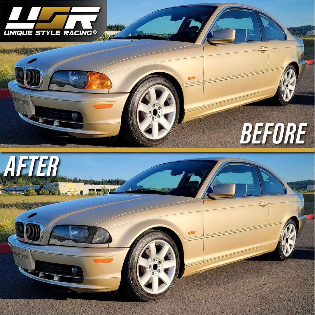 2000 - 2001 BMW 3 Series E46 2D / Cabrio ClipOn Clear or Smoke Corner Signal Light