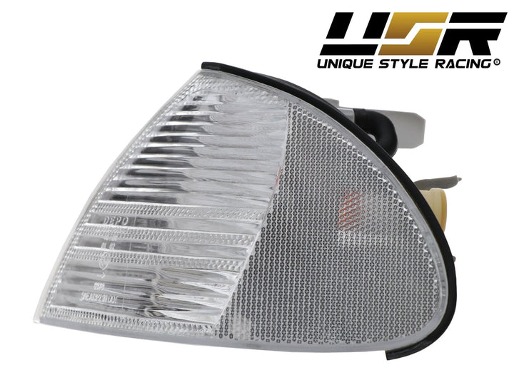1992 - 2001 BMW 3 Series E46 E 46 4D Sedan & 5D Wagon Clear OR Smoke Lens Front Corner Signal Light

#lens-color_clear-lens
