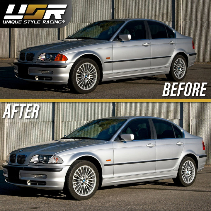1992 - 2001 BMW 3 Series E46 E 46 4D Sedan & 5D Wagon Clear OR Smoke Lens Front Corner Signal Light

#lens-color_clear-lens