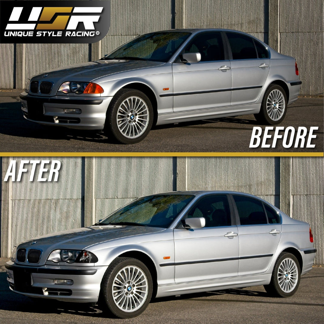 1992 - 2001 BMW 3 Series E46 E 46 4D Sedan & 5D Wagon Clear OR Smoke Lens Front Corner Signal Light

#lens-color_smoke-lens